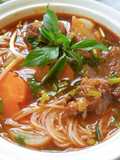Hu Tieu Bo Kho (Vietnamese Beef Stew Noodle Soup)