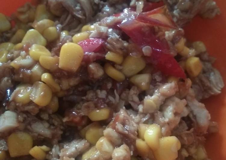 Orek Jagung Teriyaki Pedas