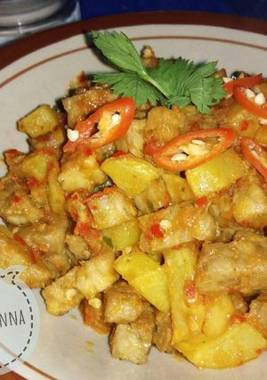Foto resep Sambal Goreng Mercon Tempe Kentang 💕