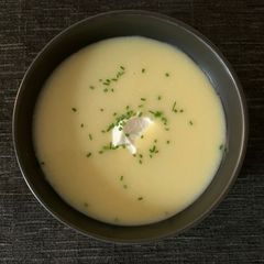 A picture of Creamy Leek Soup.