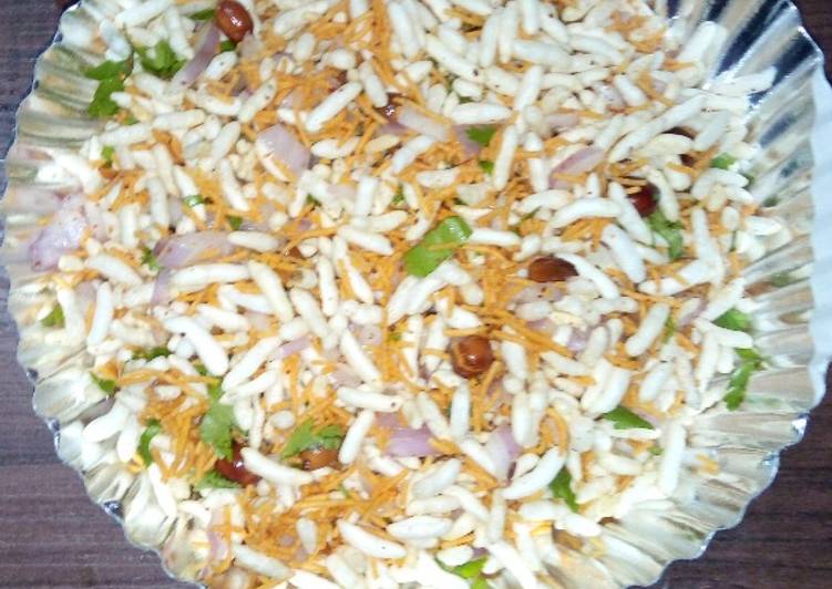 Easiest Way to Prepare Any-night-of-the-week Muri mixture - Andhra Bhel Puri