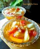 Sup Buah Nanas Melon Tomat Kurma