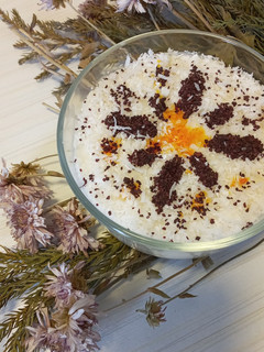 عکسی از دستور دسر برفی😋