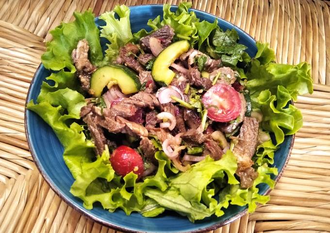 Cara membuat Thai Beef Salad Cara membuat Thai Beef Salad