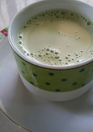 Foto resep Green tea latte panas(allure)