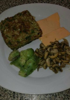 A picture of Homemade cabbage bread.