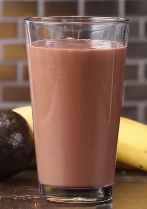 A picture of Choco Avocado Smoothie.