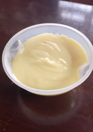 Una foto de Crema pastelera súper fácil