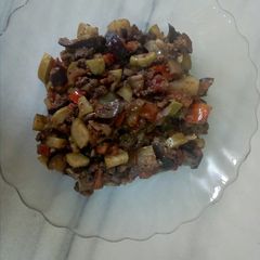 Musaqaea(veggies and meat) A picture of Musaqaea(veggies and meat).