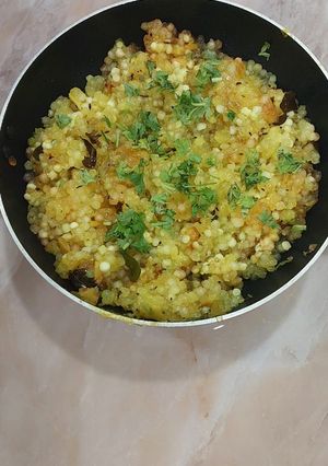 A picture of સાબુદાણા ની ફરાળી ખીચડી.