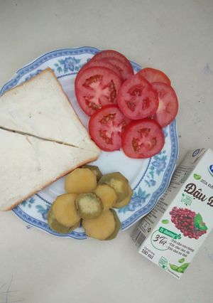 Hình của món Sandwich phô mai.