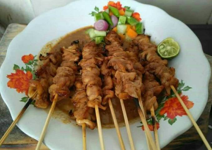 Yuk intip, Resep membuat Sate jamur tiram😋  istimewa