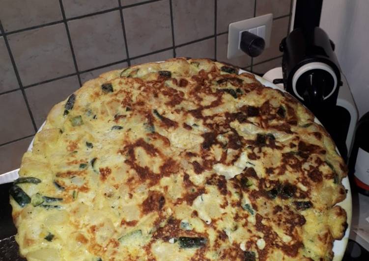Frittata patate e zucchine