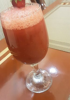 A picture of Strawberry juice.