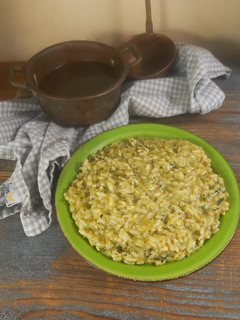 Foto di Risotto verde al pesto genovese