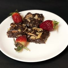 A picture of Caramel Chocolate Fudge.