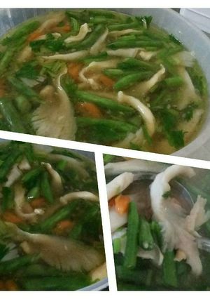 Foto resep Sup jamur tiram