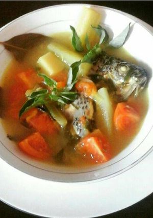 Foto resep Sop ikan nila