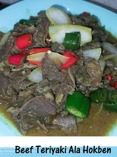 Foto resep Beef Teriyaki Ala Hokben