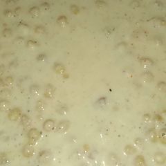 A picture of Boondi raita.