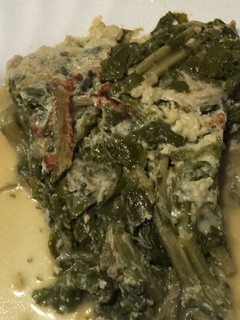 Una foto de Tortilla de acelgas y tetilla