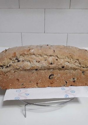 Φωτογραφία της συνταγής Ελιόψωμο