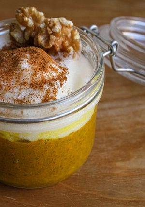 Foto di Pumpkin pie chia pudding