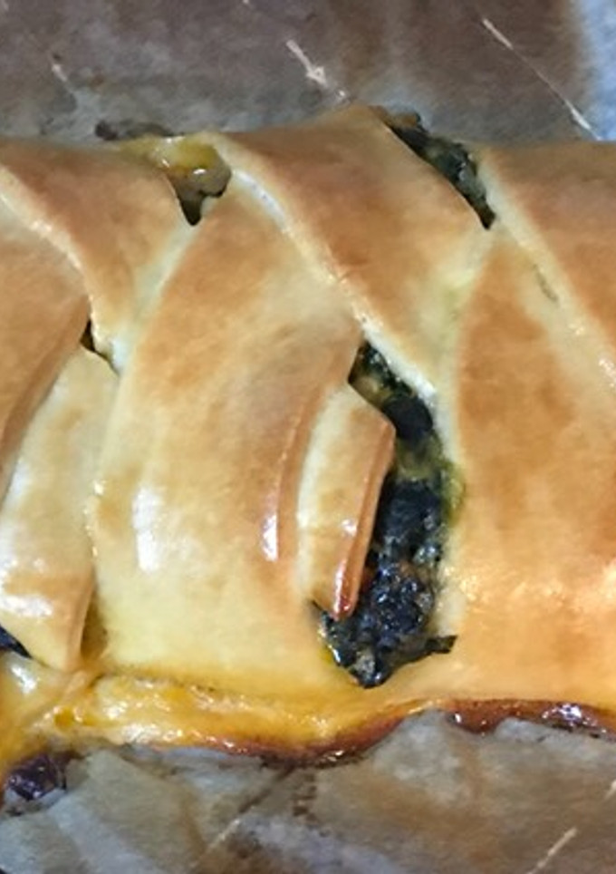 Una foto de Trenza de espinacas