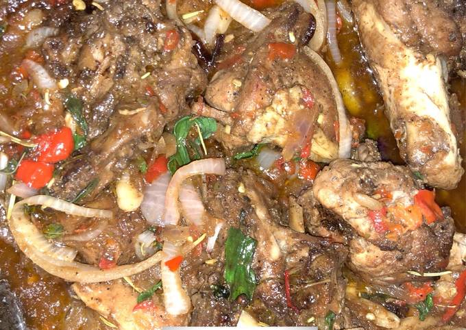 Recipe of Favorite Minty pepper chicken