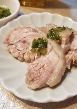 蔥油雞腿凍 的食譜成品照片