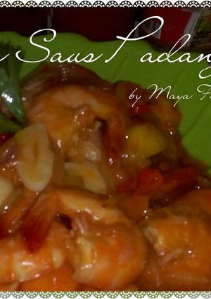Foto resep Udang Saus Padang (seafood) 👌