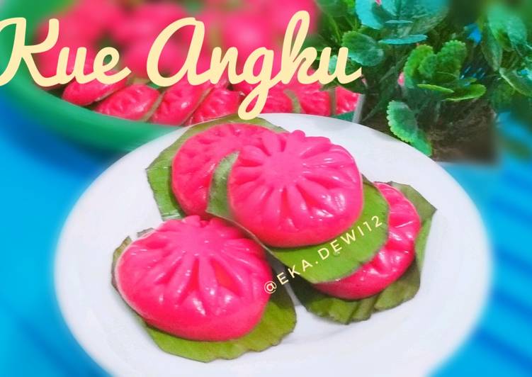 Cara Bikin Kue Angku / Kue Ku Anti Gagal