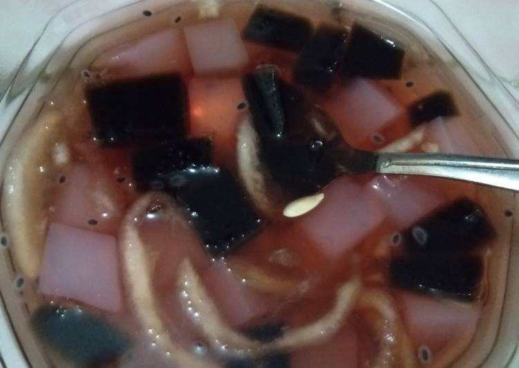 Resep: Makan di DimeEs blewah nata de coco