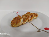 Hamburguesitas pollo-pasta BLW