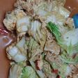 Mie tek"abang" dengan mie gelas