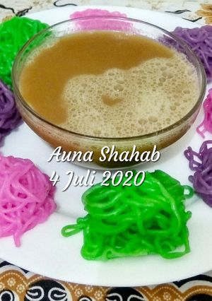 Foto resep Putu Mayang Kuah Kinca (tanpa cetakan)