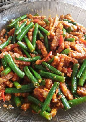 Foto resep Tempe orek kacang panjang