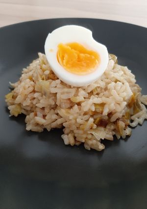 Une photo de Risotto aux poireaux (au cookeo)