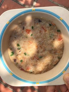 Hình của món Bún riêu cua cho bé.