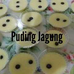 A picture of Puding Jagung.