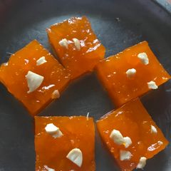 A picture of Karachi/ Bombay halwa.