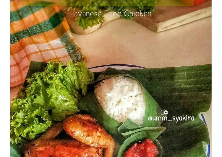 Resep Ayam Goreng Bumbu Bacem(Free MealPrep Tips) Anti Gagal