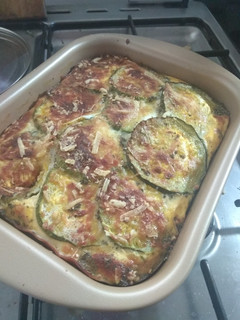 Una foto de Lasagna de zapallitos