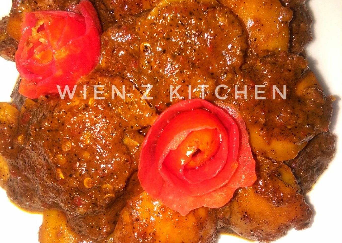 Rendang jengkol