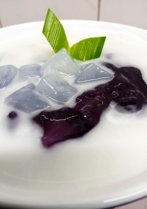 Foto resep Sagu ungu NATA DE COCO