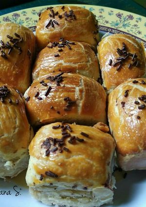 Foto resep Bolen Isi Pisang Keju