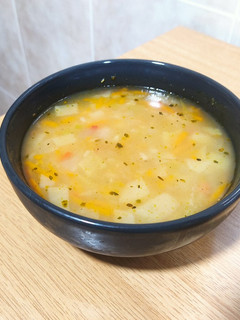 Una foto de Sopa Juliana en olla express