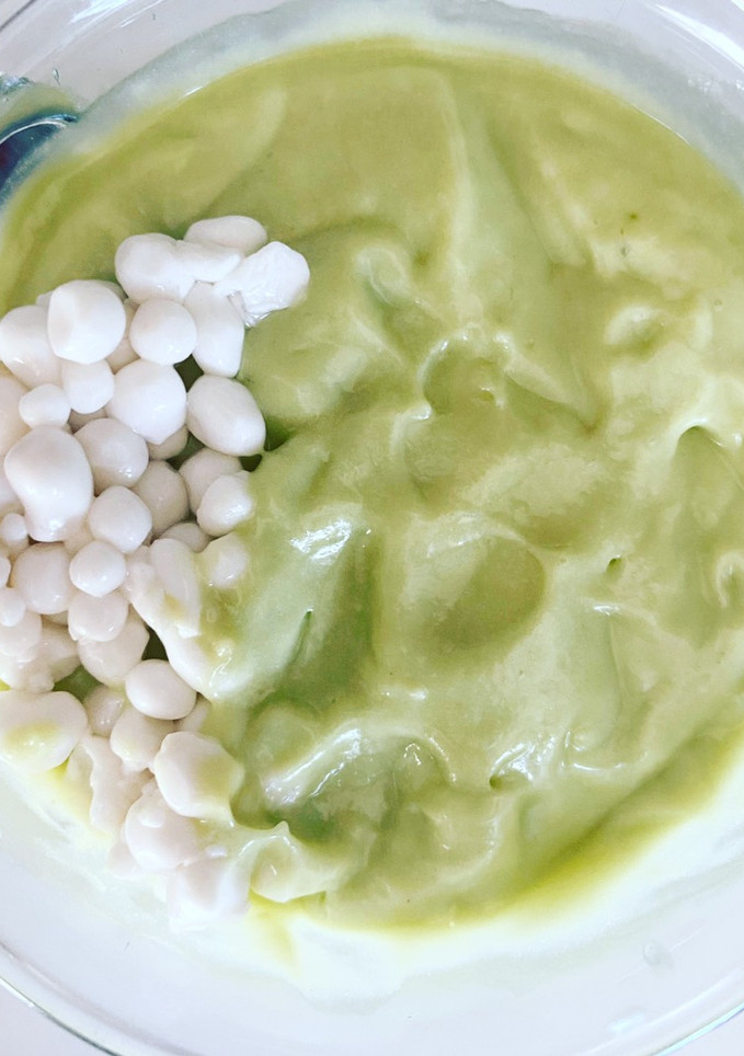 Una foto de Smoothie de aguacate keto