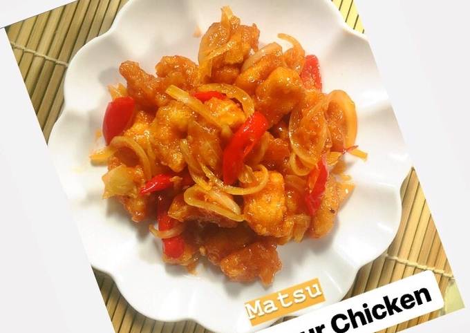 107. Sweet n Sour Chicken Popcorn (Ayam Popcorn Asam Manis)