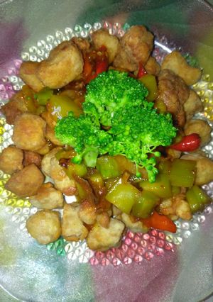 Foto resep Ayam Brokoli Pedas Manis